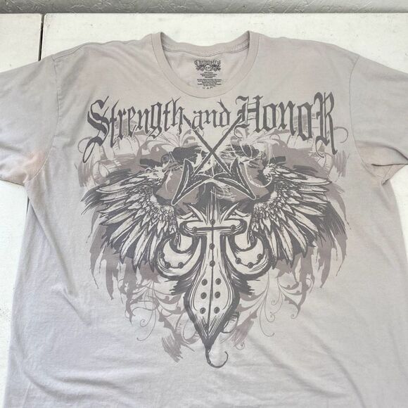 Chemistry wings felt graphics T Shirt Mens size XXL - Picture 3 of 7